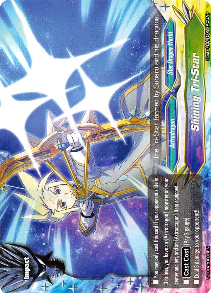 Shining Tri-Star, Standard, front