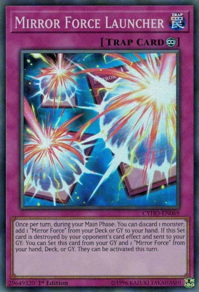 Mirror Force Launcher, 1st-edition, front