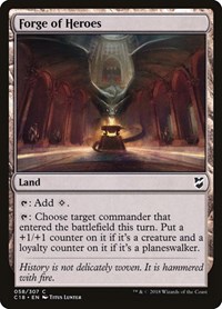Forge of Heroes, Commander 2018
