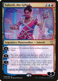 Saheeli, the Gifted, Commander 2018
