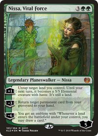 Nissa, Vital Force (SDCC 2018 Exclusive), Media Promos
