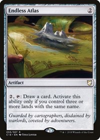 Endless Atlas, Commander 2018