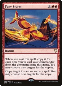 Fury Storm, Commander 2018