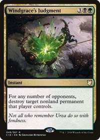 Windgrace's Judgment, Commander 2018