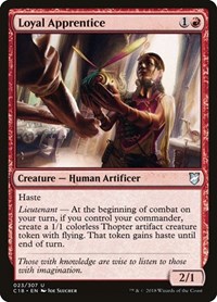 Loyal Apprentice, Commander 2018