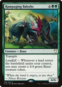 Rampaging Baloths, Commander 2018