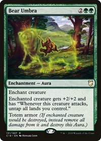 Bear Umbra, Commander 2018