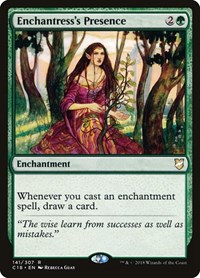 Enchantress's Presence, Commander 2018
