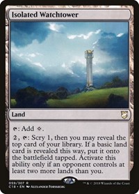 Isolated Watchtower, Commander 2018