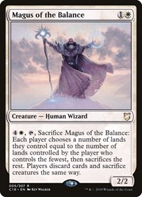 Magus of the Balance, Commander 2018