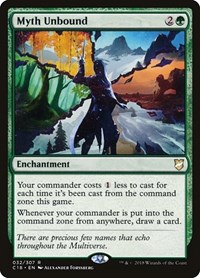 Myth Unbound, Commander 2018
