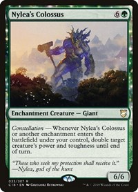 Nylea's Colossus, Commander 2018