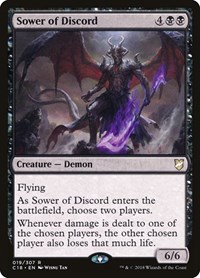 Sower of Discord, Commander 2018