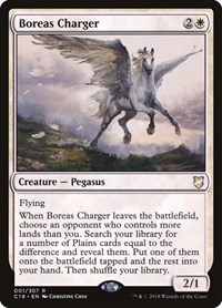 Boreas Charger, Commander 2018