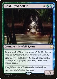 Cold-Eyed Selkie, Commander 2018