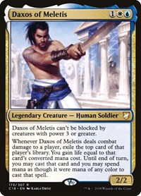 Daxos of Meletis, Commander 2018