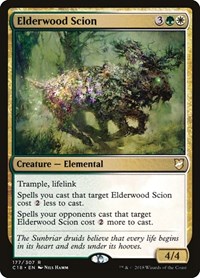 Elderwood Scion, Commander 2018