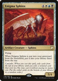 Enigma Sphinx, Commander 2018