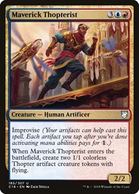 Maverick Thopterist, Commander 2018