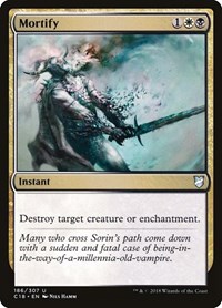 Mortify, Commander 2018