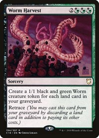 Worm Harvest, Commander 2018