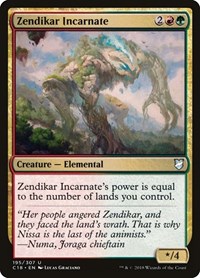 Zendikar Incarnate, Commander 2018