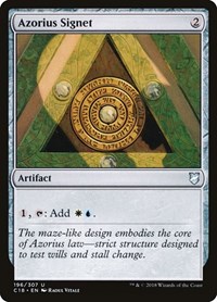 Azorius Signet, Commander 2018