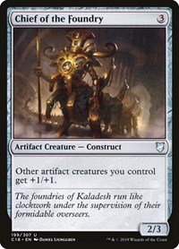 Chief of the Foundry, Commander 2018