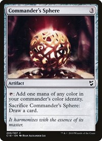 Commander's Sphere, Commander 2018