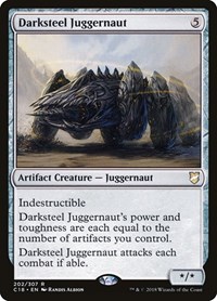 Darksteel Juggernaut, Commander 2018