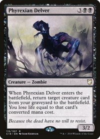 Phyrexian Delver, Commander 2018