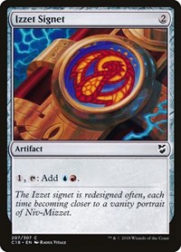 Izzet Signet, Commander 2018
