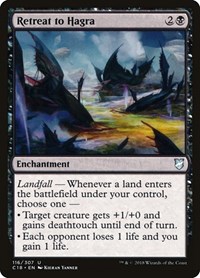 Retreat to Hagra, Commander 2018
