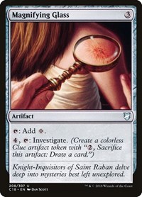 Magnifying Glass, Commander 2018