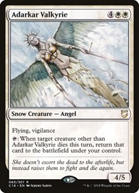 Adarkar Valkyrie, Commander 2018