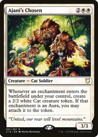 Ajani's Chosen, Commander 2018