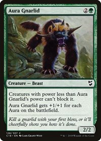 Aura Gnarlid, Commander 2018