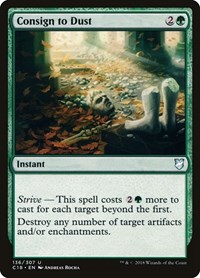 Consign to Dust, Commander 2018