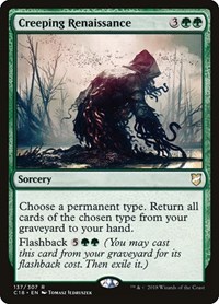 Creeping Renaissance, Commander 2018