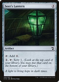 Seer's Lantern, Commander 2018