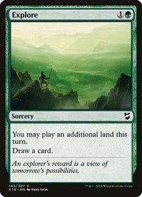 Explore, Commander 2018