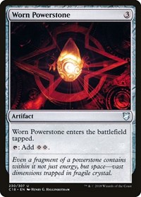 Worn Powerstone, Commander 2018