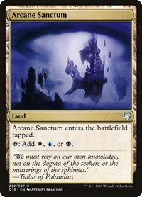Arcane Sanctum, Commander 2018