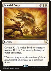 Martial Coup, Commander 2018