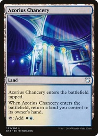 Azorius Chancery, Commander 2018