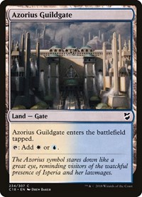 Azorius Guildgate, Commander 2018