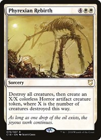 Phyrexian Rebirth, Commander 2018