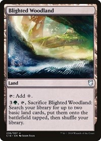 Blighted Woodland, Commander 2018