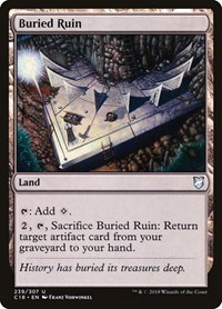 Buried Ruin, Commander 2018