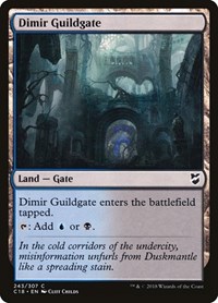 Dimir Guildgate, Commander 2018